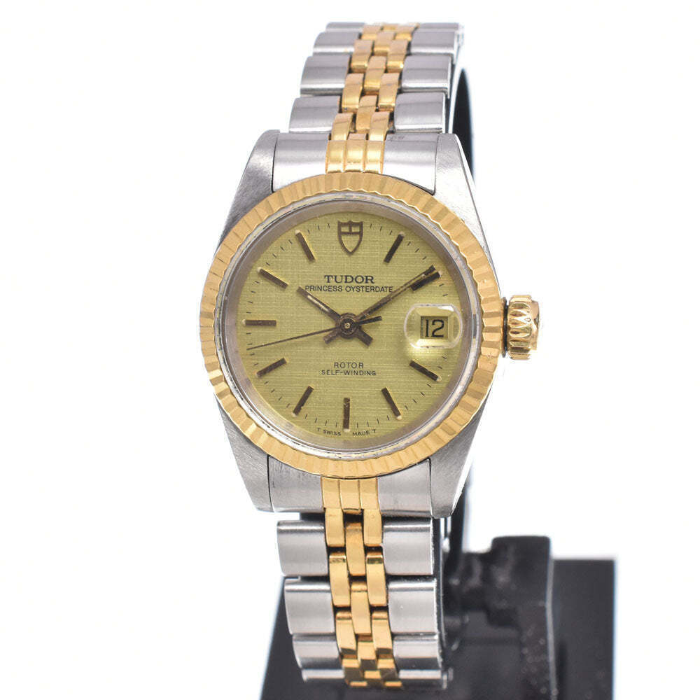Tudor Princess Oyster Date Automatic Stainless Steel and 18K Yellow Gold 25